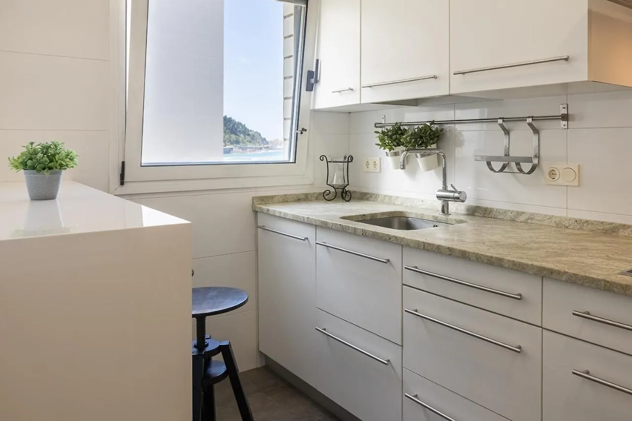 Egona-San Luis 2 Vivienda, Playa Y Garaje Apartman Zarautz Spanyolország