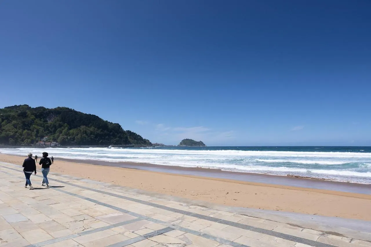 Egona-San Luis 2 Vivienda, Playa Y Garaje Apartman Zarautz Spanyolország